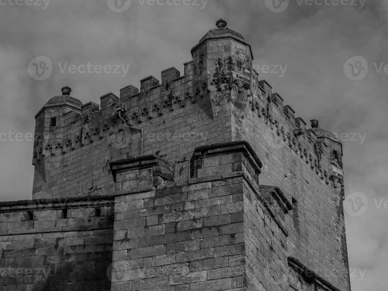 Die Stadt Bentheim in Deutschland foto