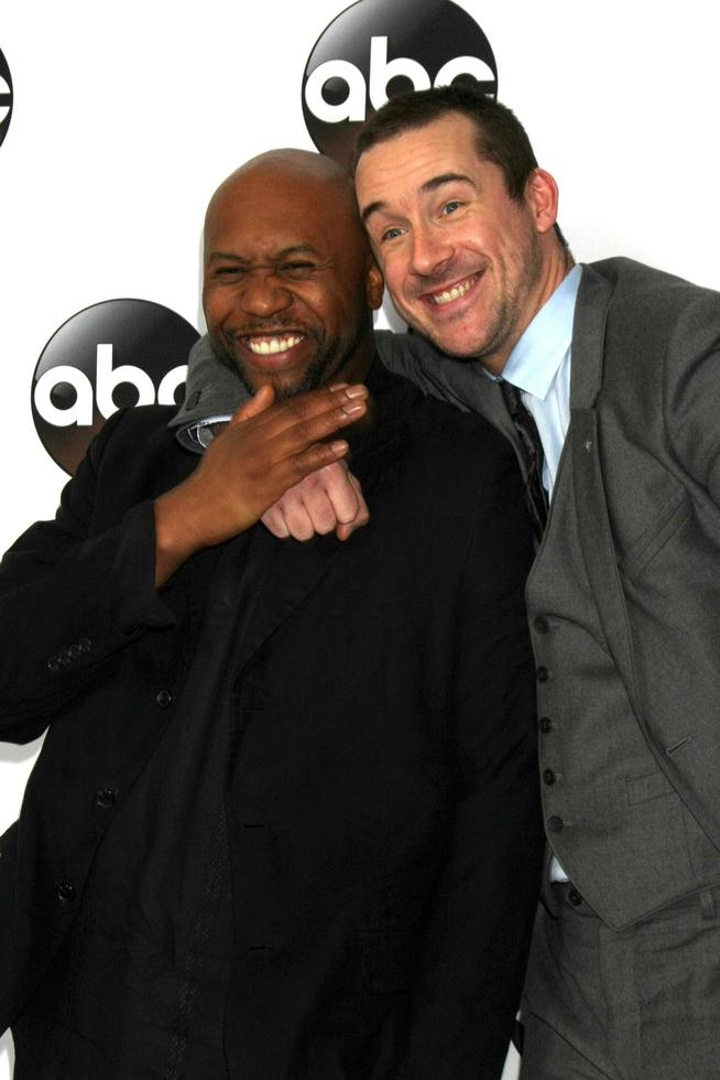 los angeles - jan 14 - derek webster, barry sloane bei der abc tca winter 2015 im langham Huntington hotel am 14. januar 2015 in pasadena, ca foto