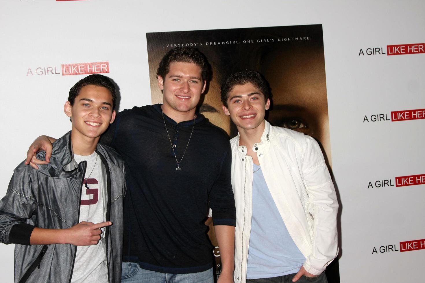 los angeles - 27. märz - ochoa boyz beim a girl like her screening in den arclight hollywood theatern am 27. märz 2015 in los angeles, ca foto