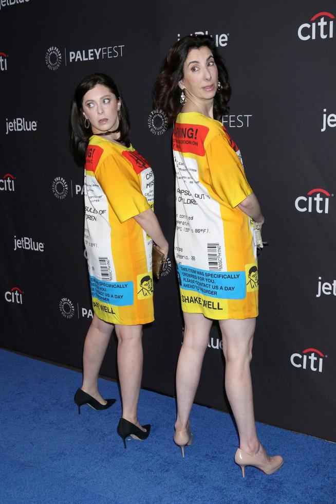 los angeles - 20. märz - rachel bloom, aline brosh mckenna beim paleyfest - jane die jungfräuliche und verrückte ex-freundin im dolby theatre am 20. märz 2019 in los angeles, ca foto