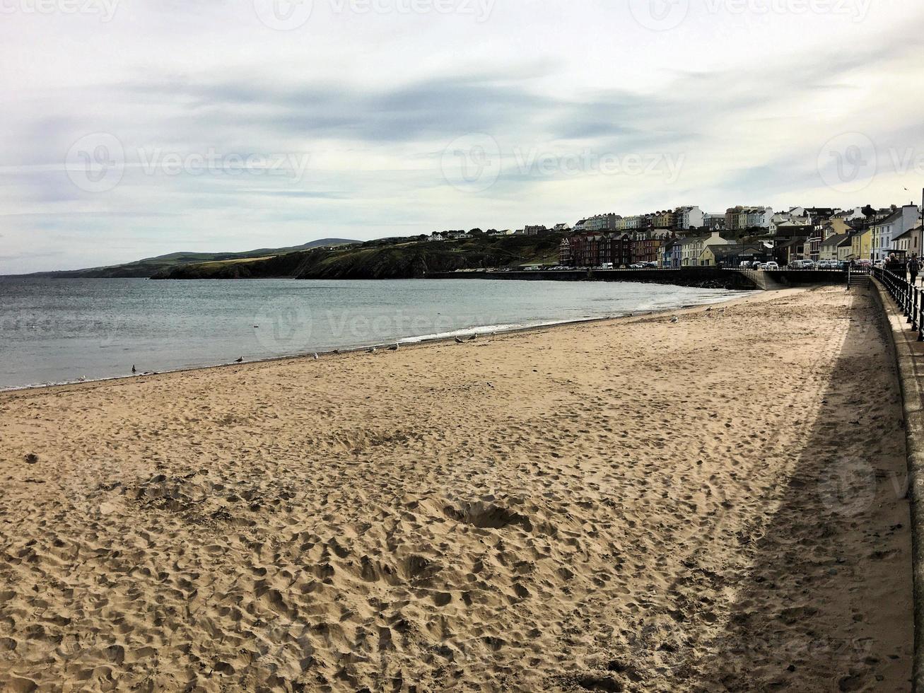 ein blick auf die isle of man im sommer foto