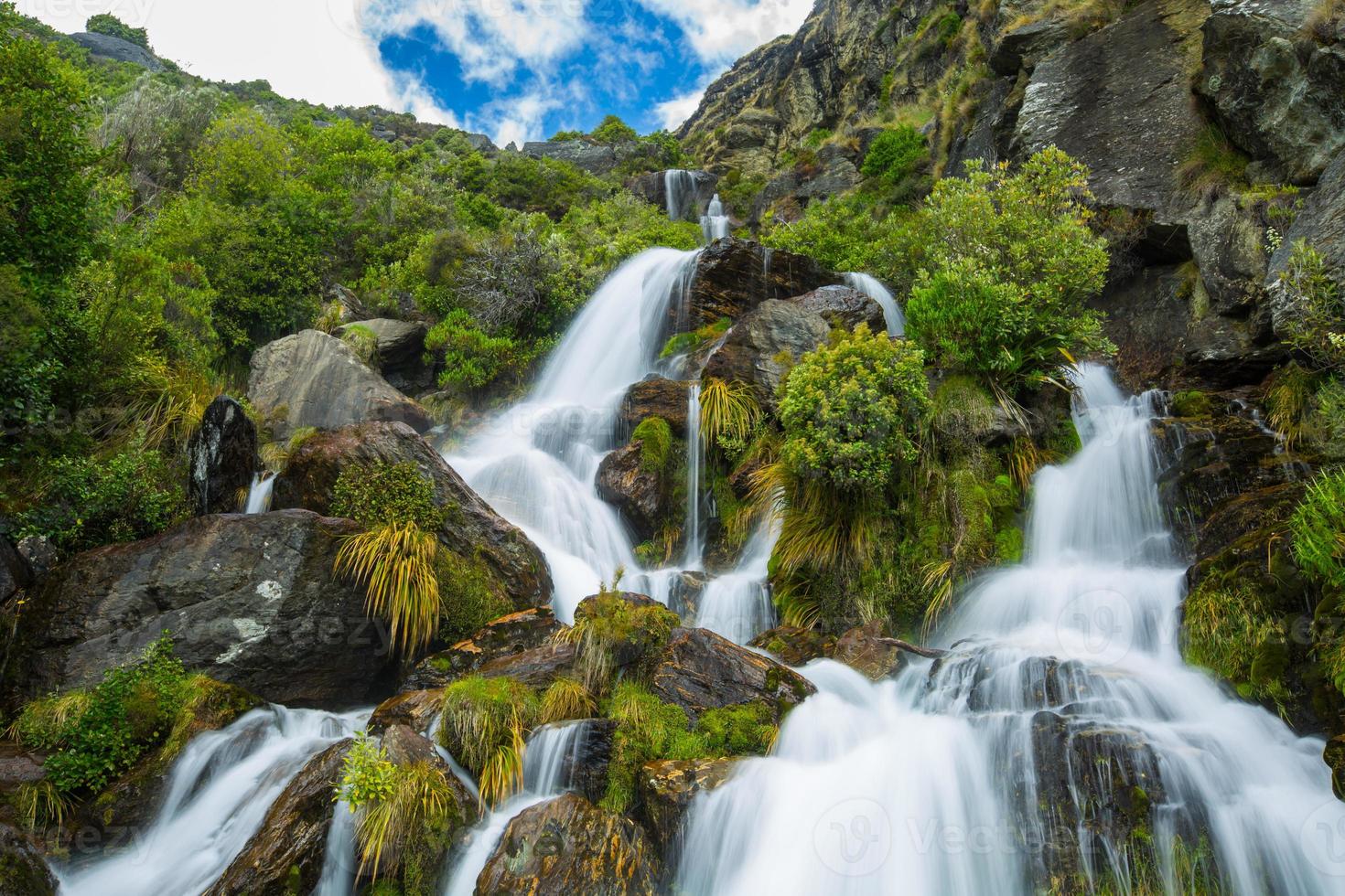 schöner Wasserfall foto