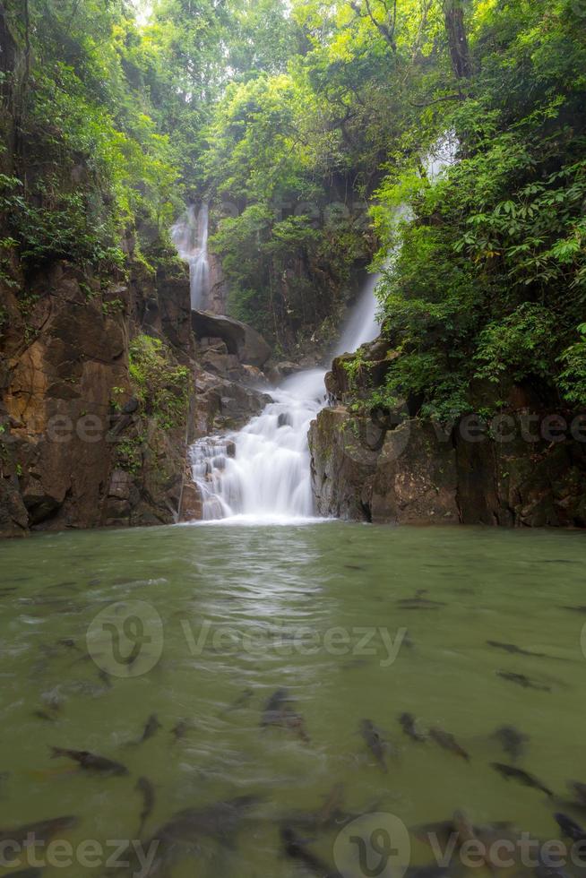 tropischer Wasserfall Phlio foto