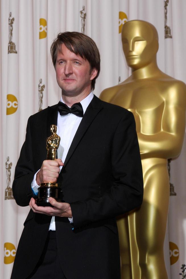 Los Angeles - 27 - Tom Hooper im Presseraum bei den 83. Academy Awards im Kodak Theatre, Hollywood und Highland am 27. Februar 2011 in Los Angeles, ca foto