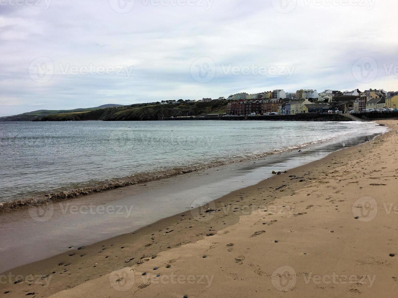 ein blick auf die isle of man im sommer foto