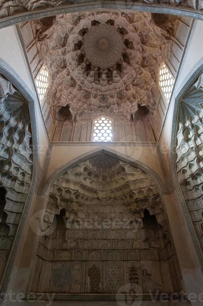 der shahi zinda gedenkkomplex in samarkand, usbekistan foto