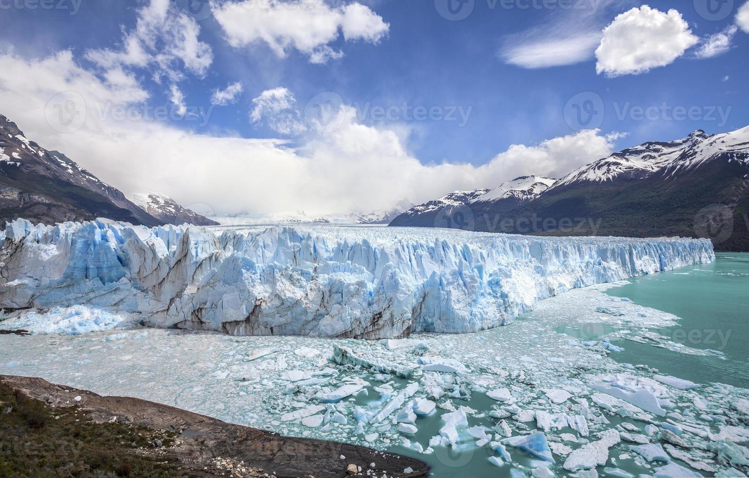 schöner Gletscher. foto