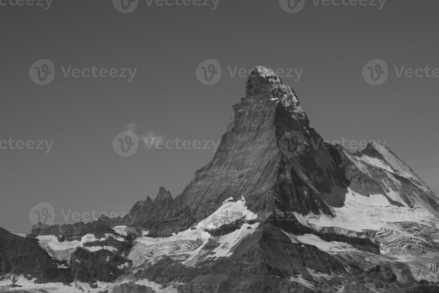 Matterhorn aus dem Rothornparadies, Kanton Wallis, Schweiz foto