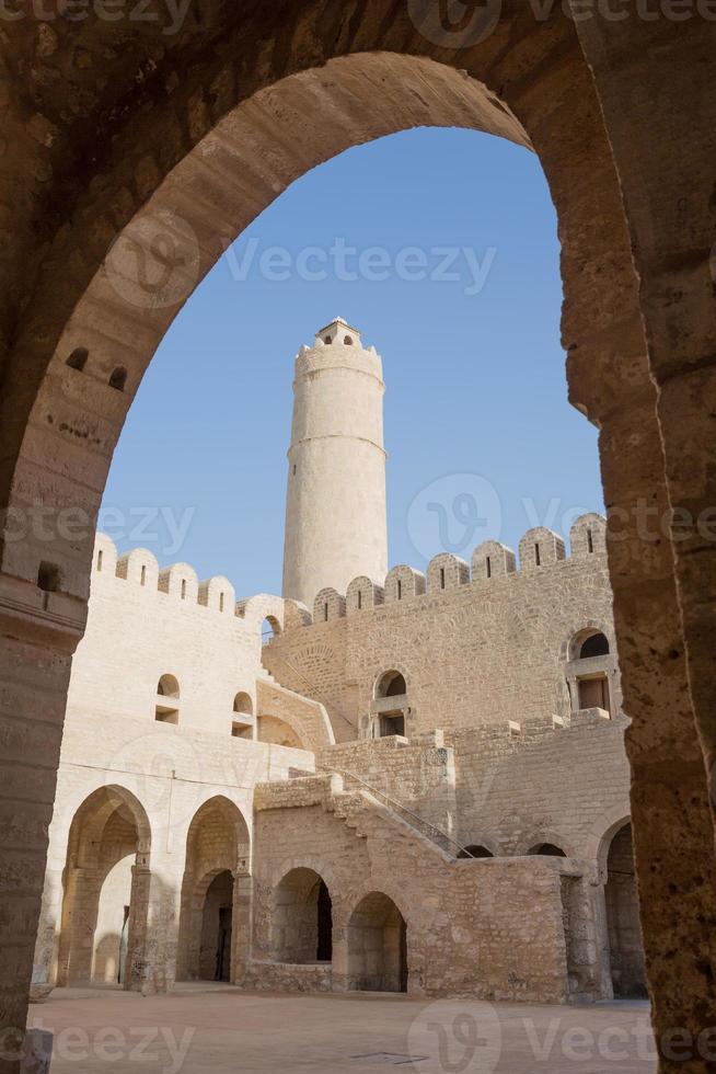 alte häuser in medina von sousse, tunesien foto