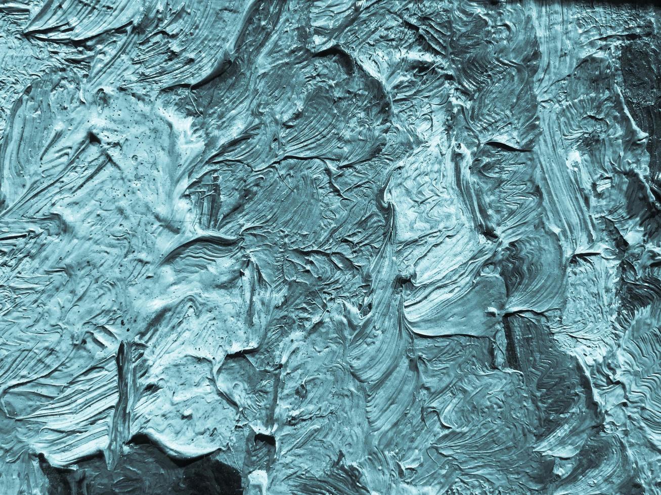 Blauer moderner Hintergrund basierend auf der Textur der bemalten Wand und des Fischernetzes foto