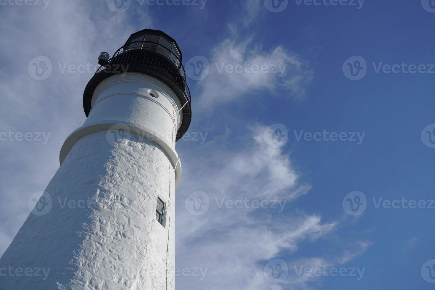 Blick auf den Maine-Leuchtturm foto