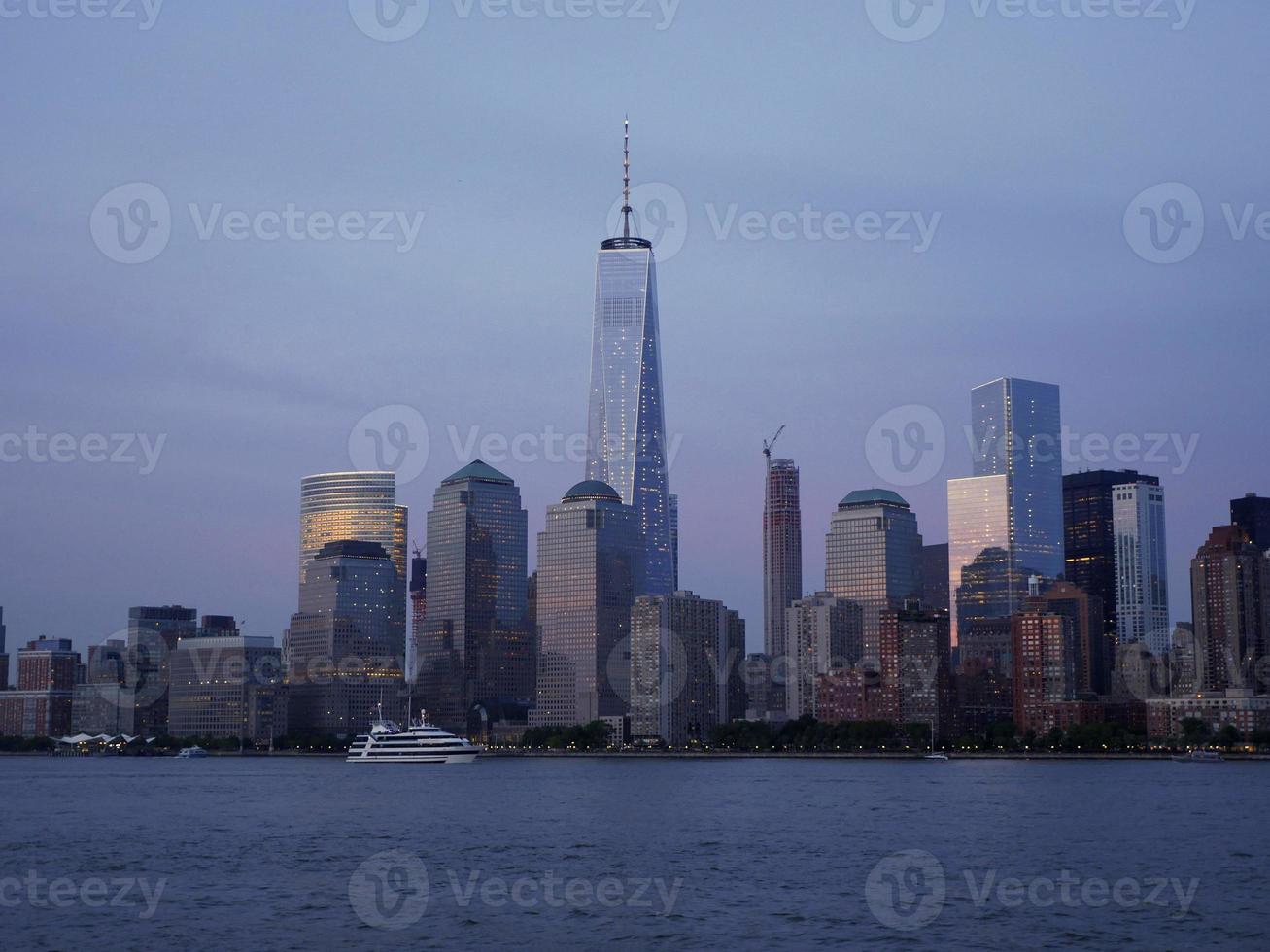 Skyline von New York foto