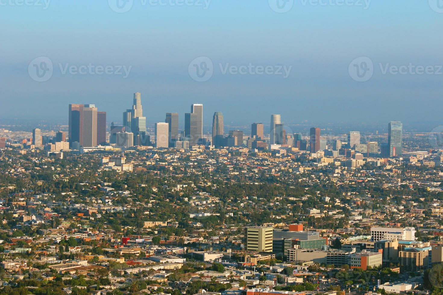 Skyline von Los Angeles foto