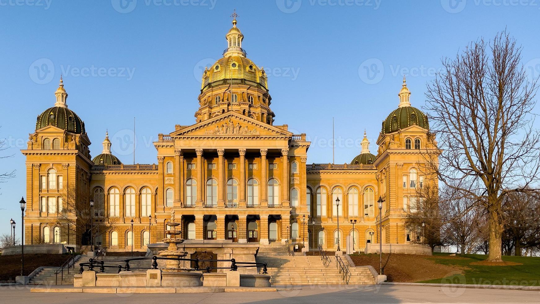 iowa staatshauptstadt foto