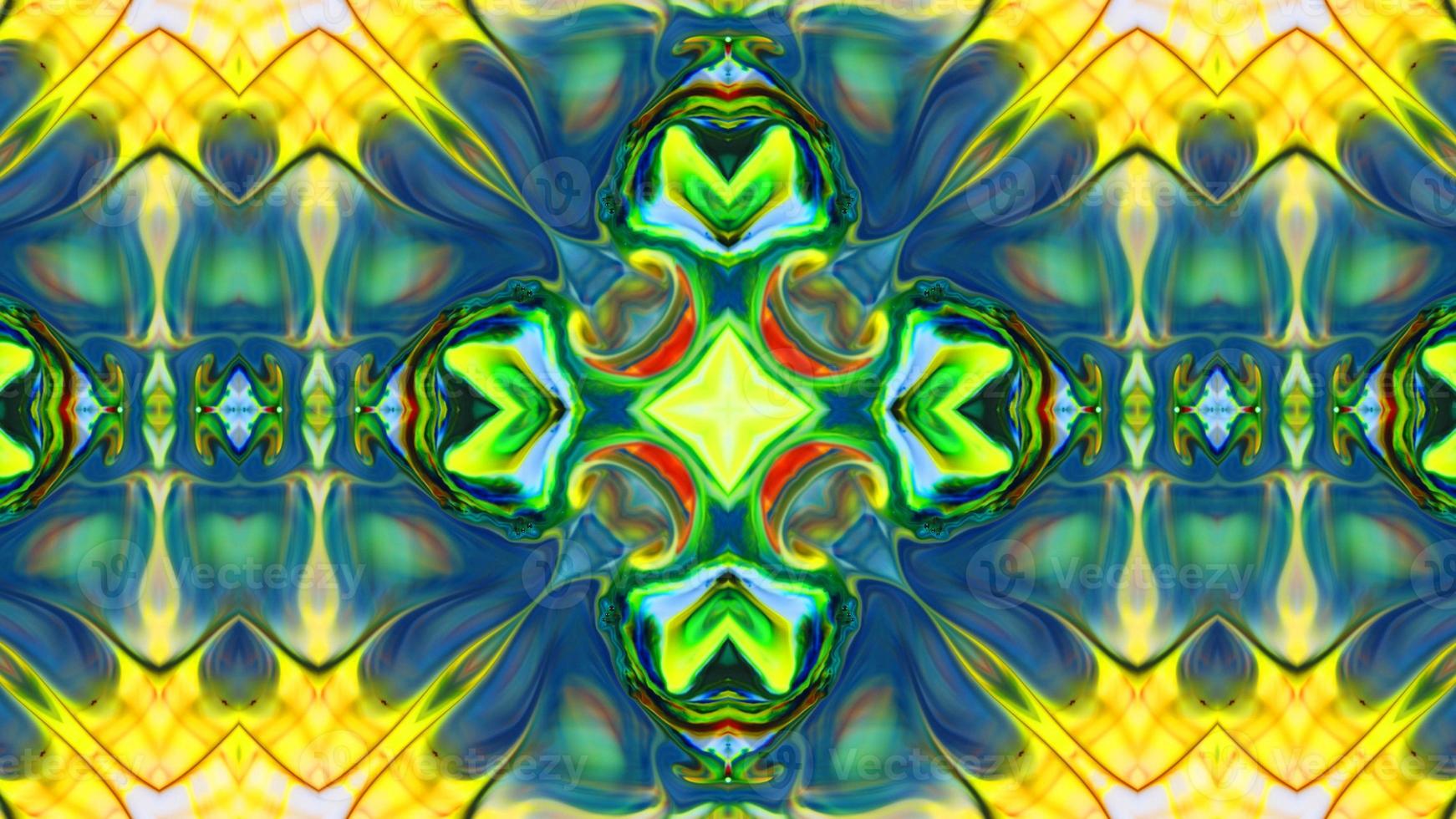 abstrakte bunte Kaleidoskop-Textur foto