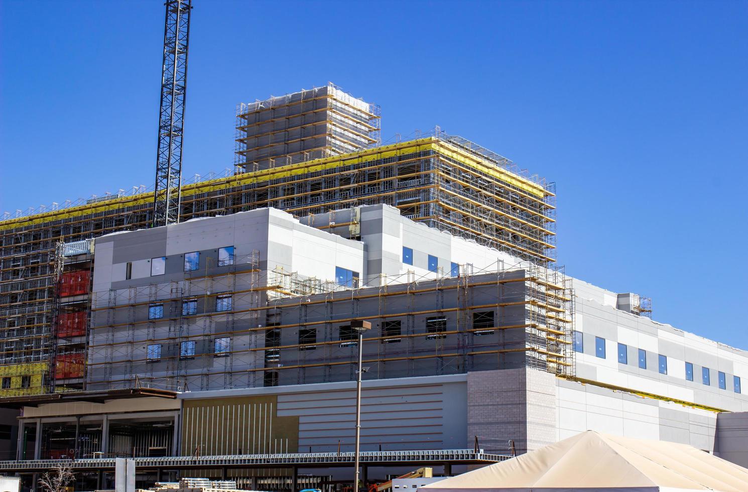 Neubau des örtlichen Krankenhauses foto