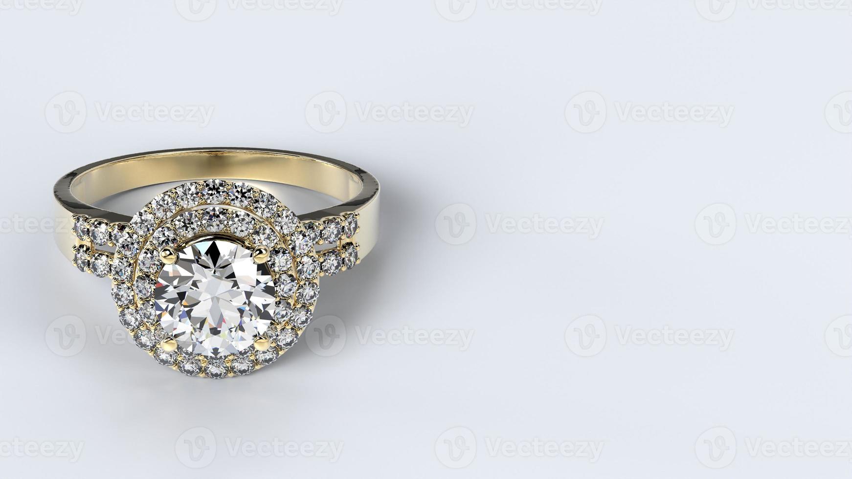 hochzeit, ring, gold, silber, diamant, verlobung, mode, ehe, stein, 3d render foto