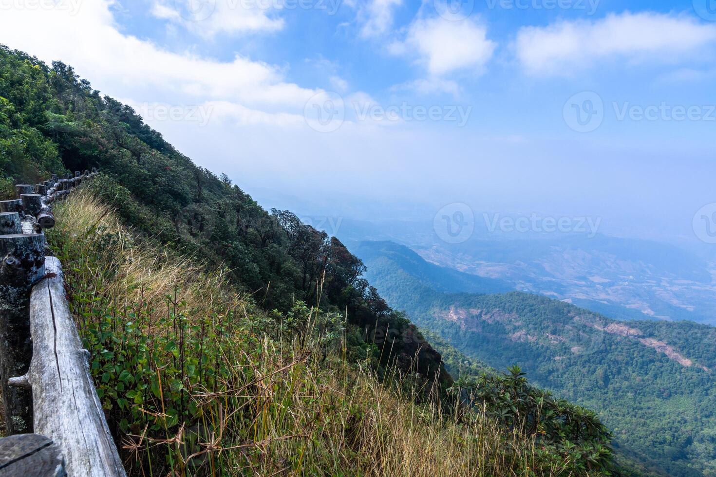 Landschaft bei Kew Mae Pan, Thailand foto