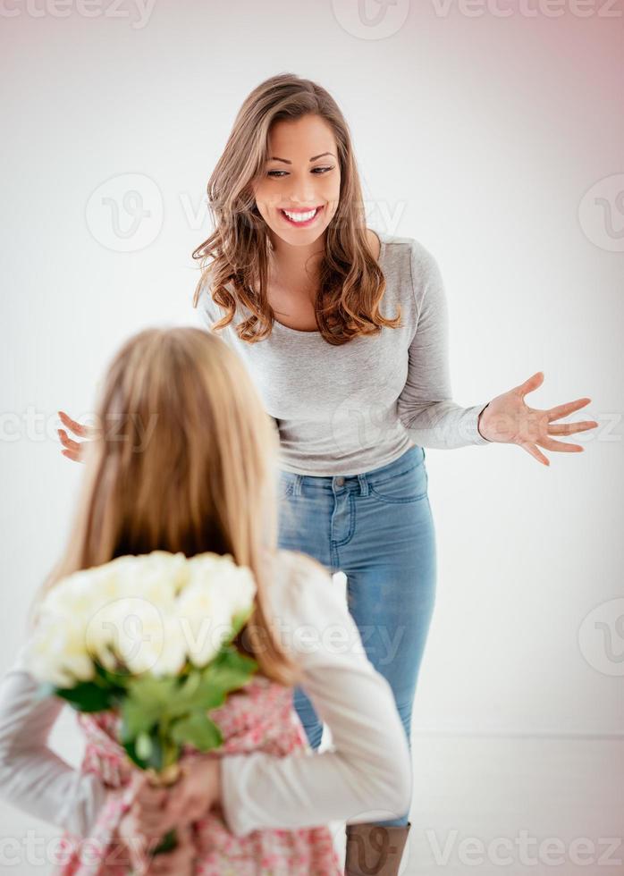 Überraschung für Mama foto