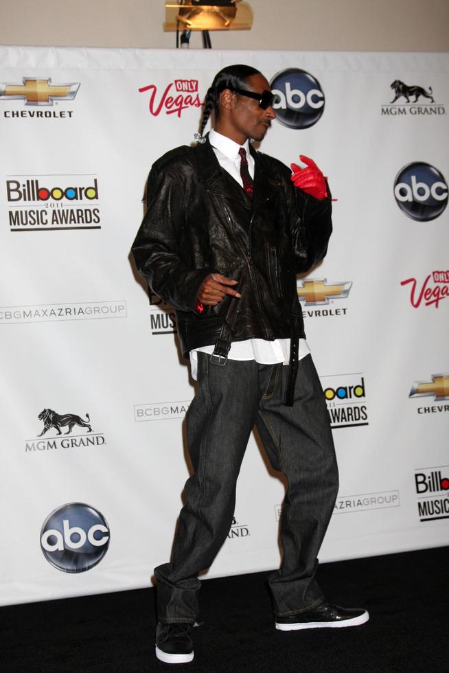 las vegas, 22. mai - snoop dogg im presseraum der billboard music awards 2011 in der mgm grand garden arena am 22. mai 2010 in las vegas, nv foto