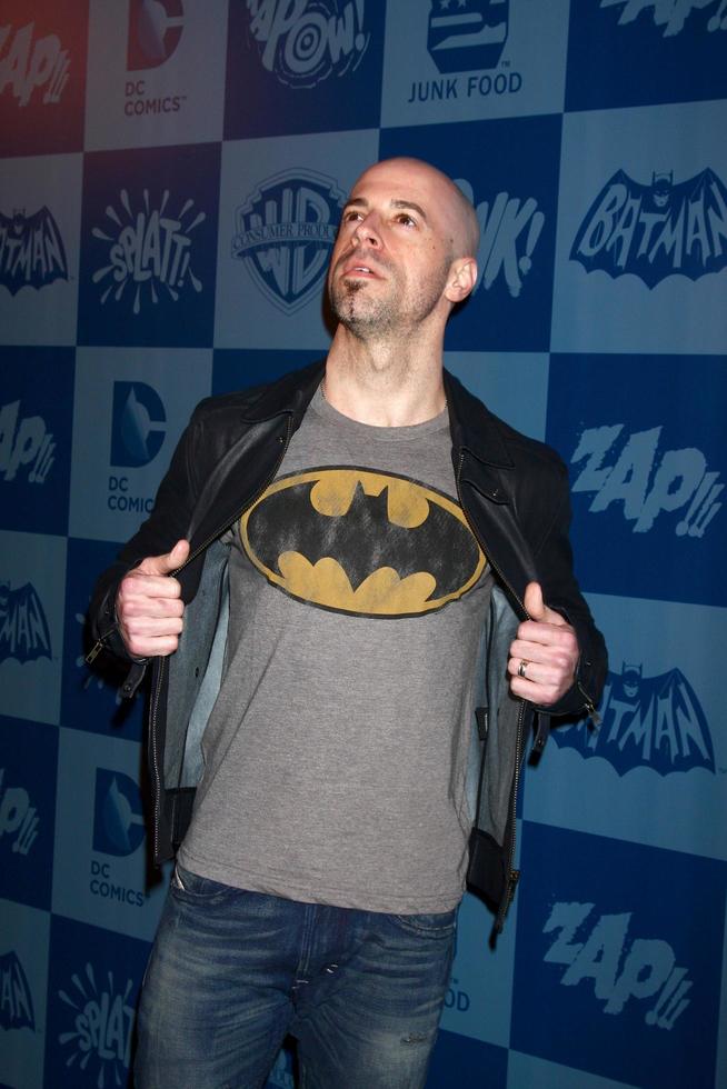 Los Angeles, 21. März - Chris Daughtry kommt zur Einführung der Batman-Produktlinie bei den Meltdown Comics am 21. März 2013 in Los Angeles, ca foto