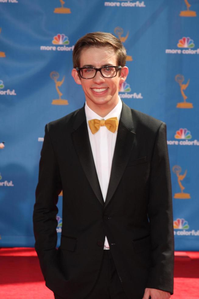 los angeles, 29. aug - kevin mchale kommt bei den emmy awards 2010 im nokia theater at la live am 29. august 2010 in los angeles, ca. an foto