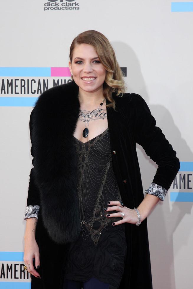 los angeles, nov 24 - skylar grey bei den american music awards 2013 kommt im nokia theater am 24. november 2013 in los angeles, ca foto