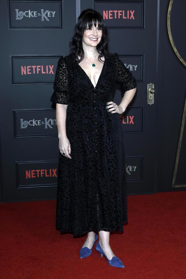 los angeles, 5. feb - meredith averill bei der premiere der locke and key-serie im egyptian theater am 5. februar 2020 in los angeles, ca foto