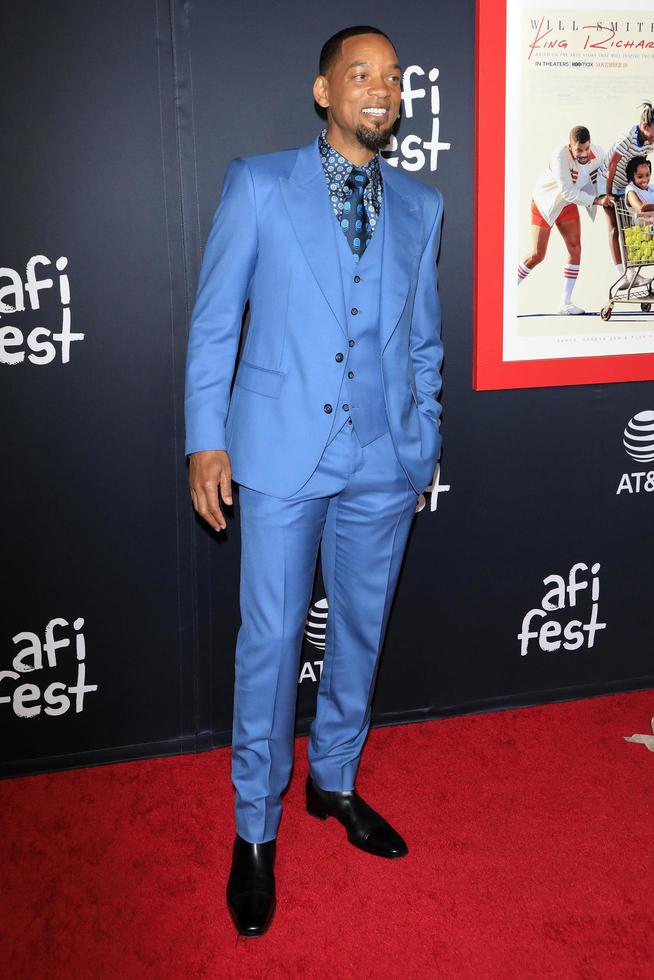 los angeles, 14. nov - will smith beim afi fest abschlussabend, king richard premiere im tcl chinese theater imax am 14. november 2021 in los angeles, ca foto