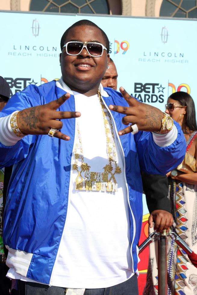 Sean Kingston bei der Ankunft bei den Bet Awards 2009 im Shrine Auditorium in Los Angeles, ca. am 28. Juni 2009 ©2008 Kathy Hutchins Hutchins Foto