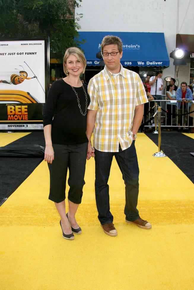 Spike Feresten und Frau Bee Movie La Premiere Manns Village Theatre Westwood, ca. 28. Oktober 2007 ©2007 Kathy Hutchins Hutchins Foto