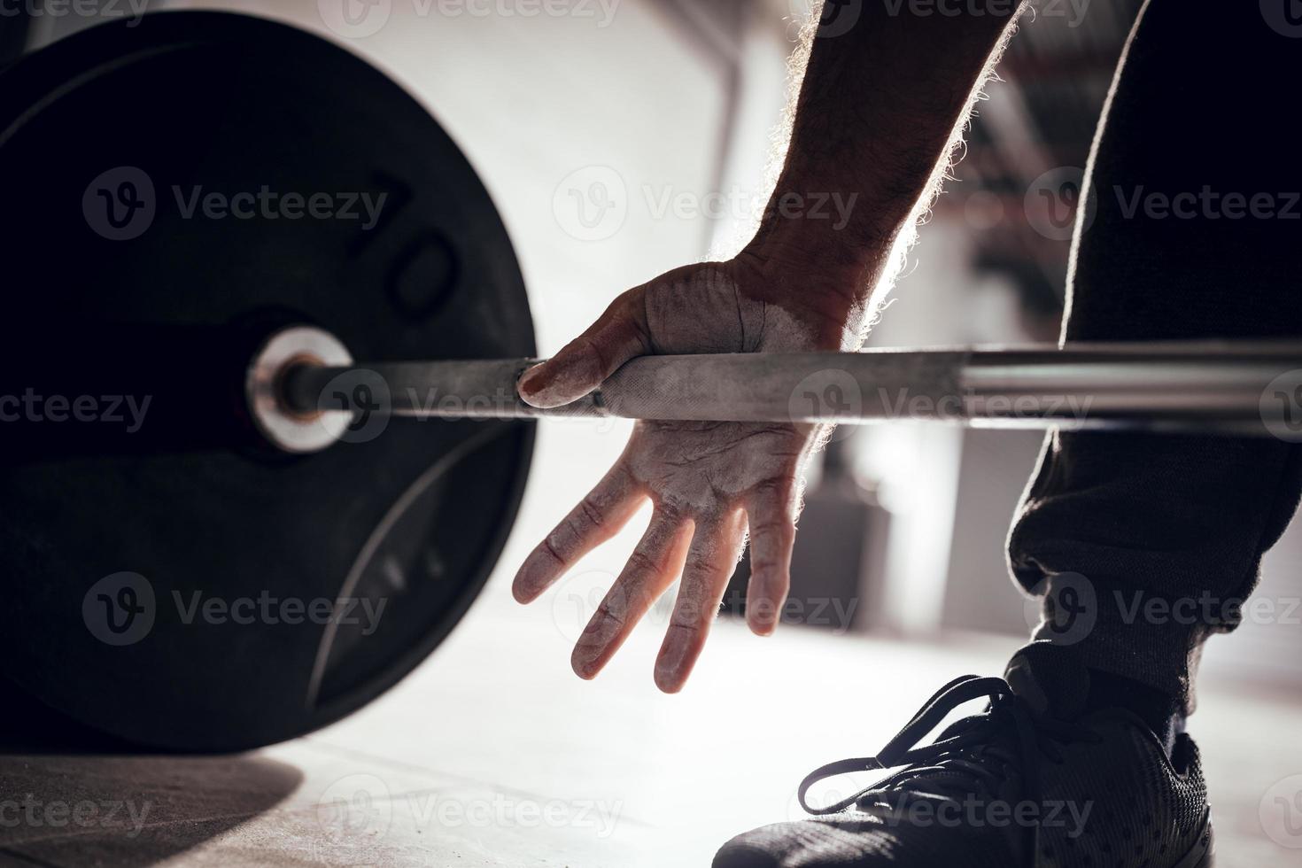 bereit für hartes Training foto