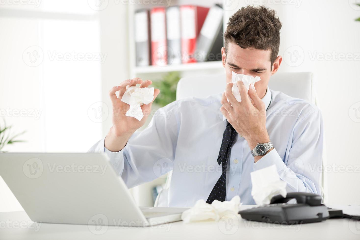 Arbeiten mit Allergien foto