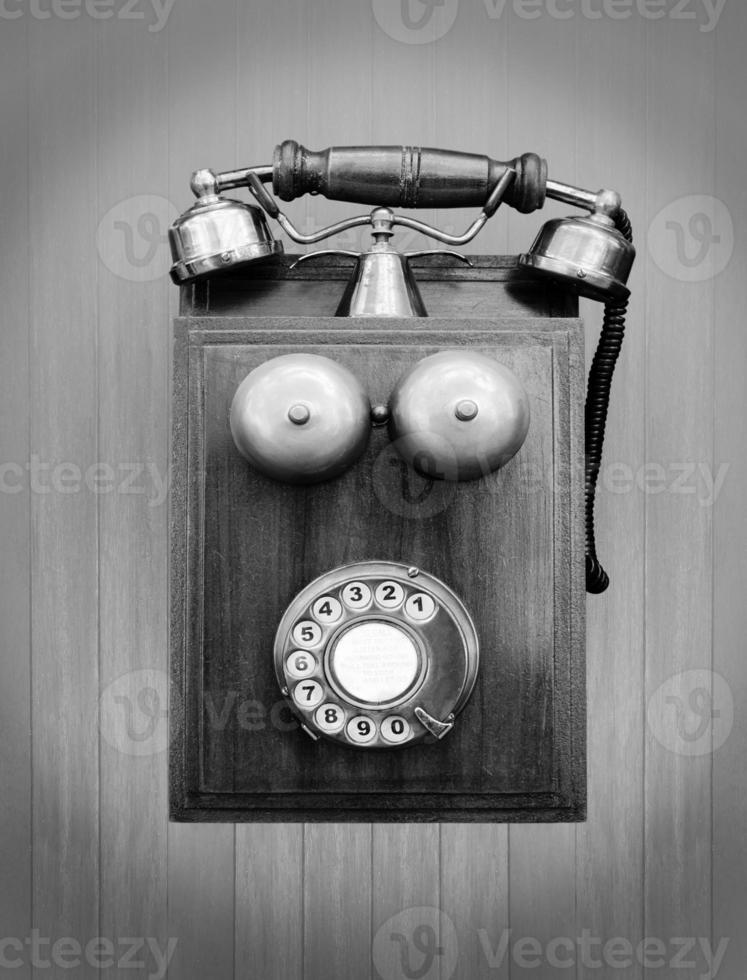 Vintage altes Telefon foto