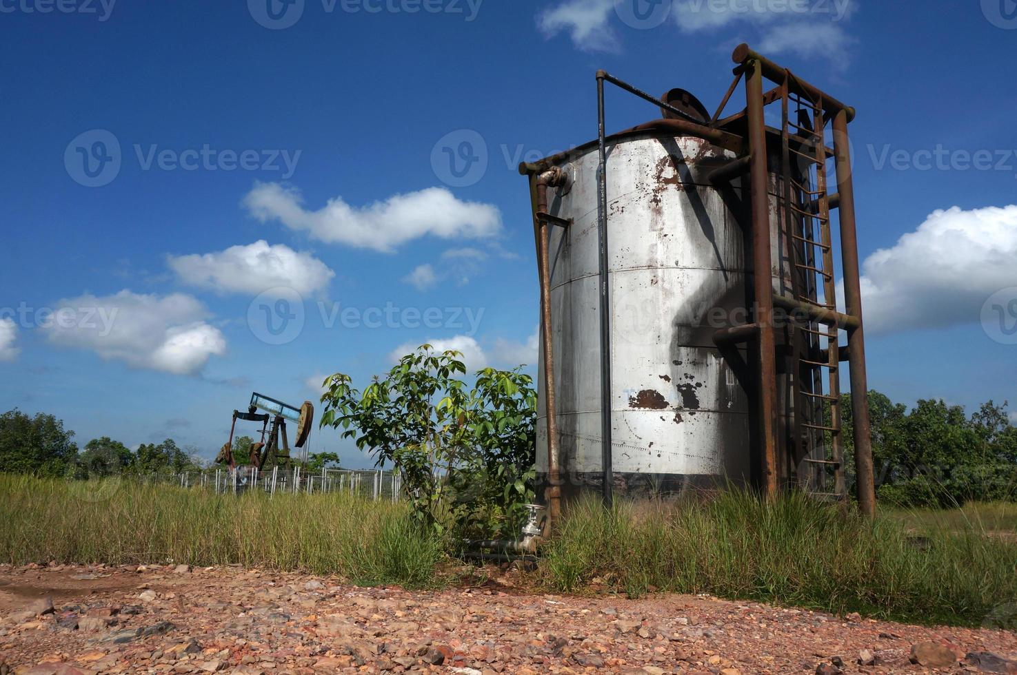 Öl-Pumpe Jack (Sauger Rod Beam) Stockbild - Bild von industrie