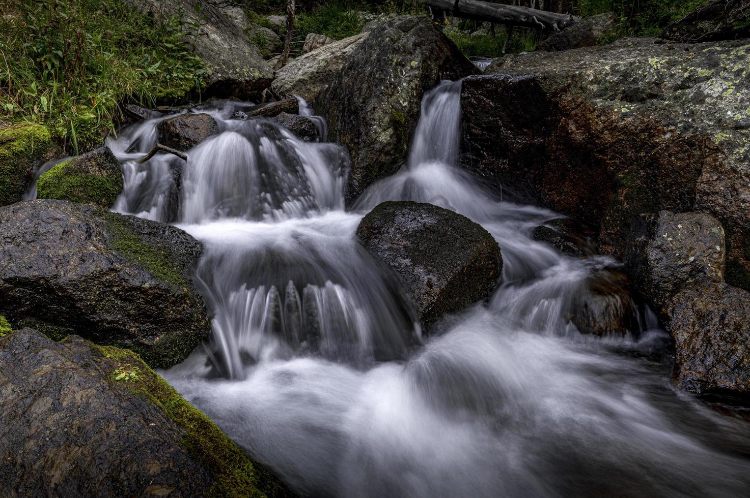 Andrews Creek im Rocky Mountain National Park foto