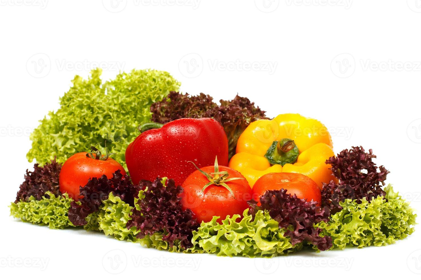 Dekoration aus frischem Gemüse foto
