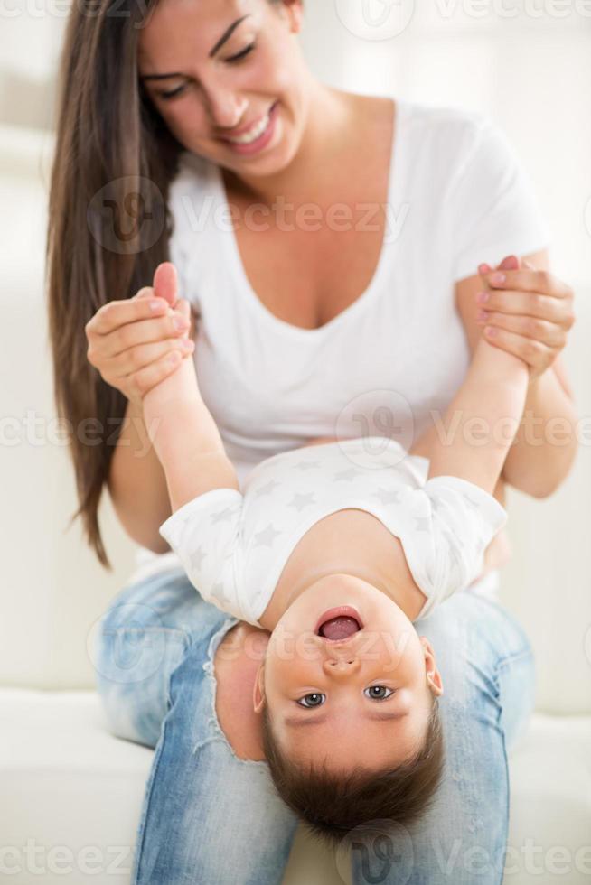 Mutter und Baby foto