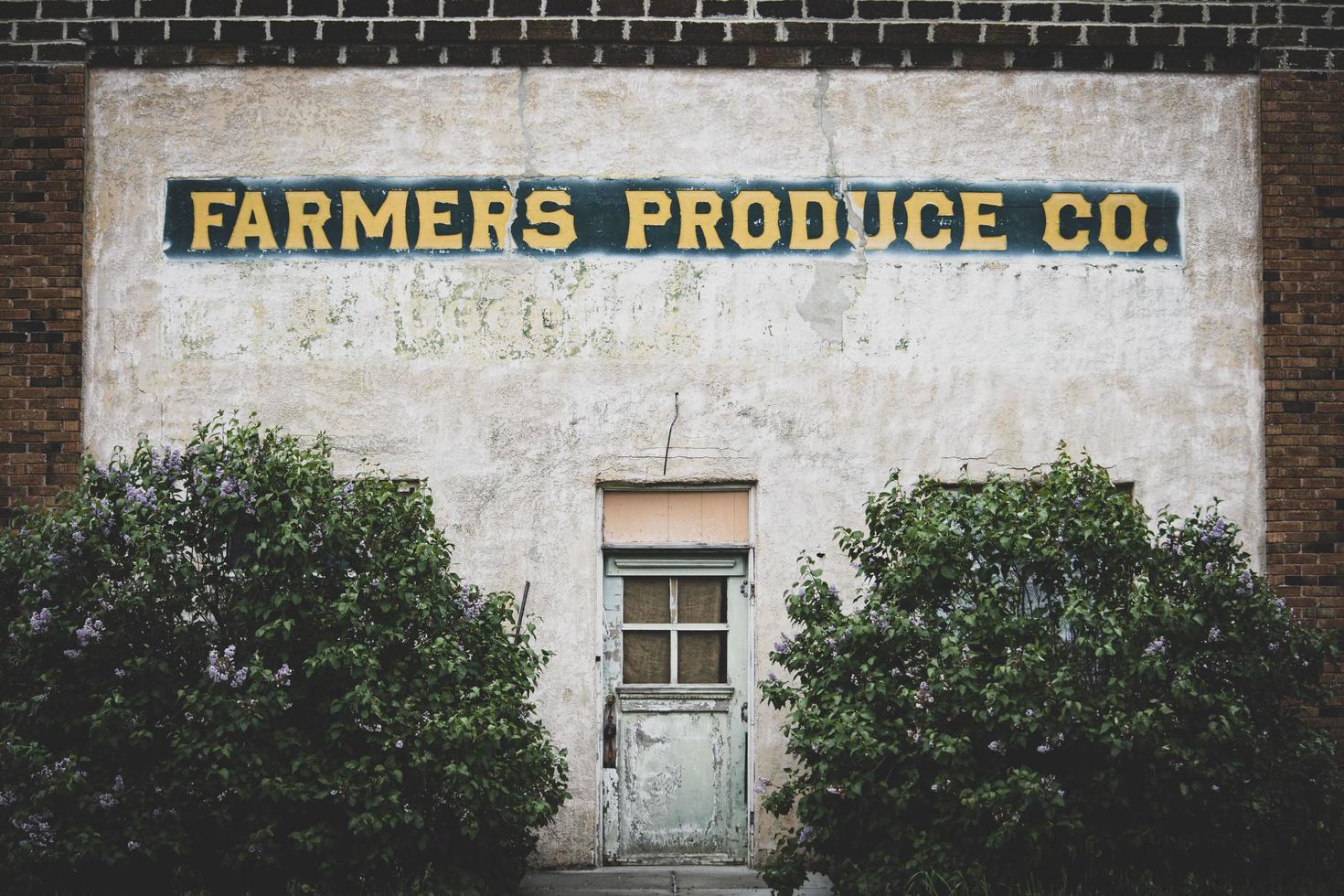 Landwirte produzieren Unternehmen foto