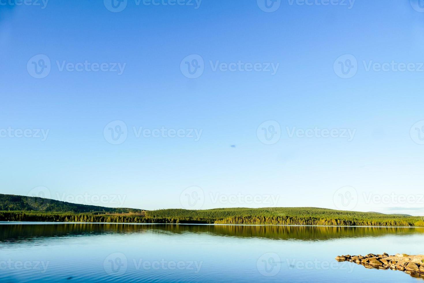 Landschaft in Schweden, Europa foto