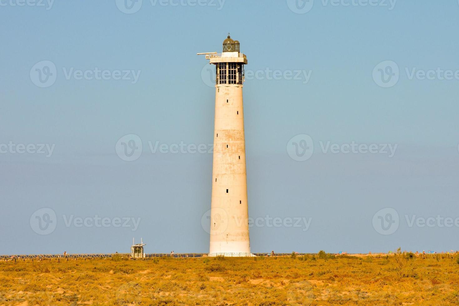 Leuchtturm am Meer foto