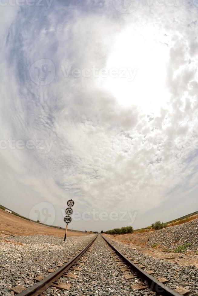 Bahngleise anzeigen foto