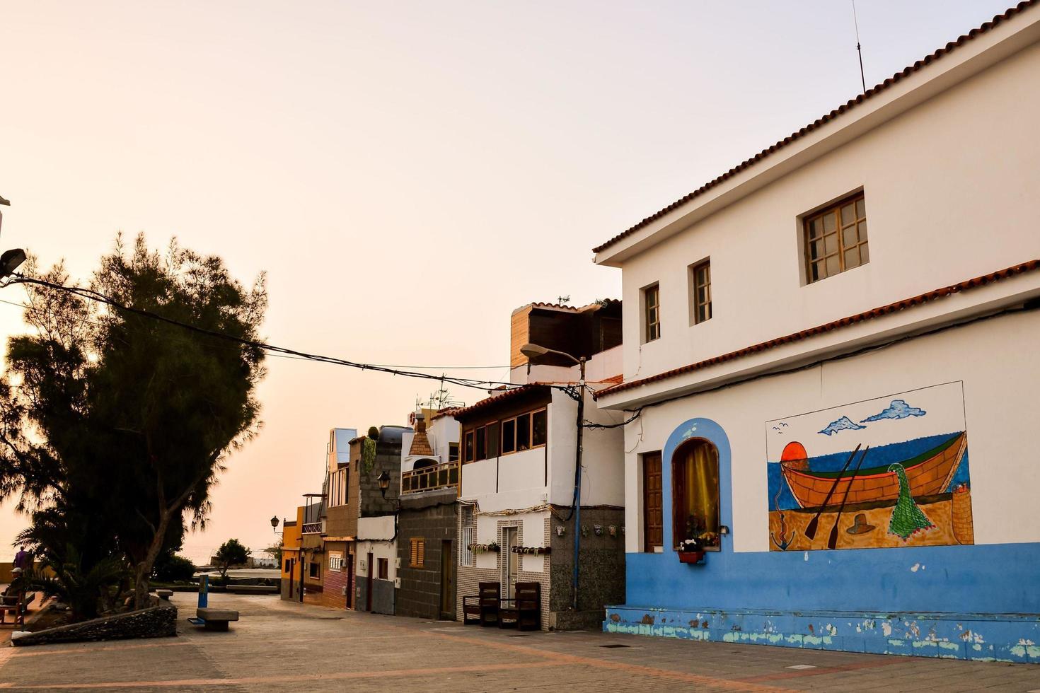 Gebäude von Gran Canaria auf den Kanarischen Inseln, ca. Juni 2022 foto