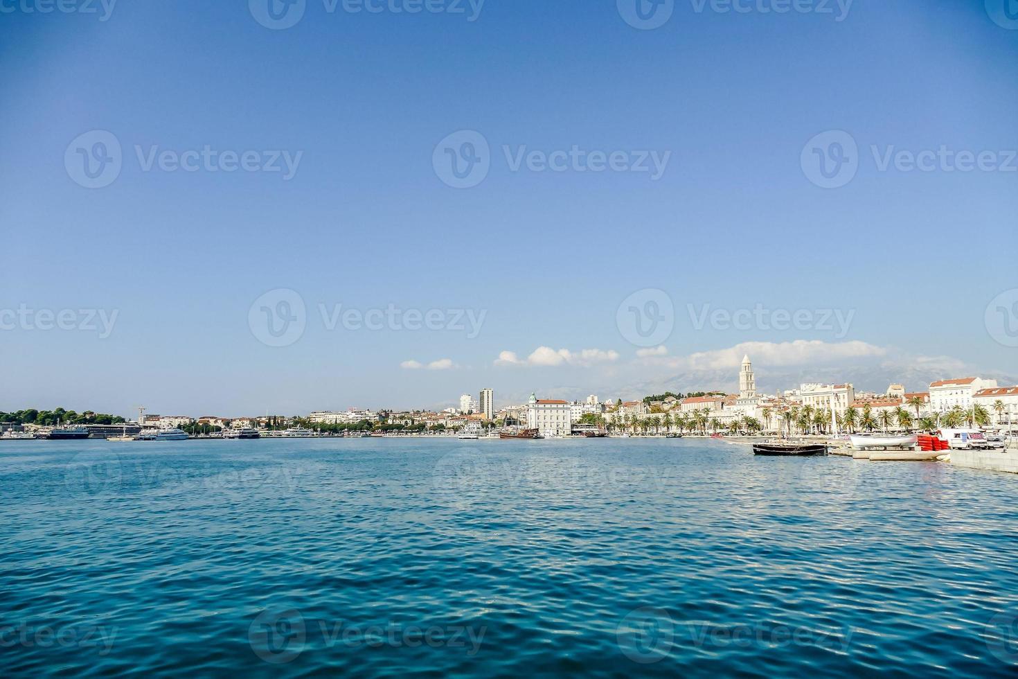 Adriatisches Meer in Kroatien foto