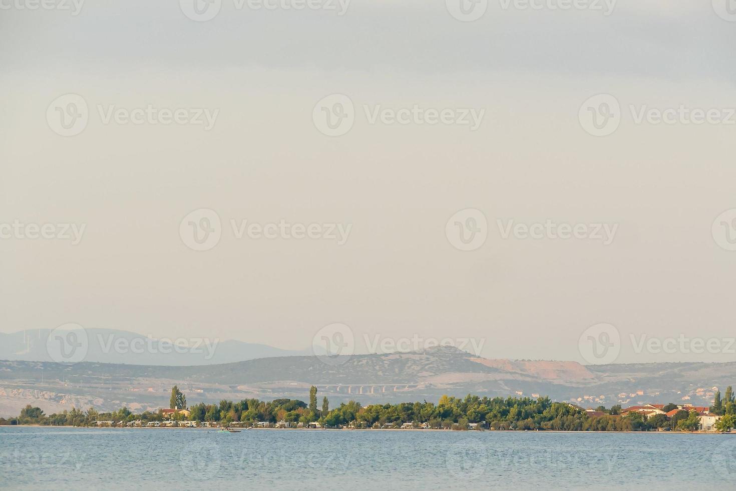 Adriatisches Meer in Kroatien foto