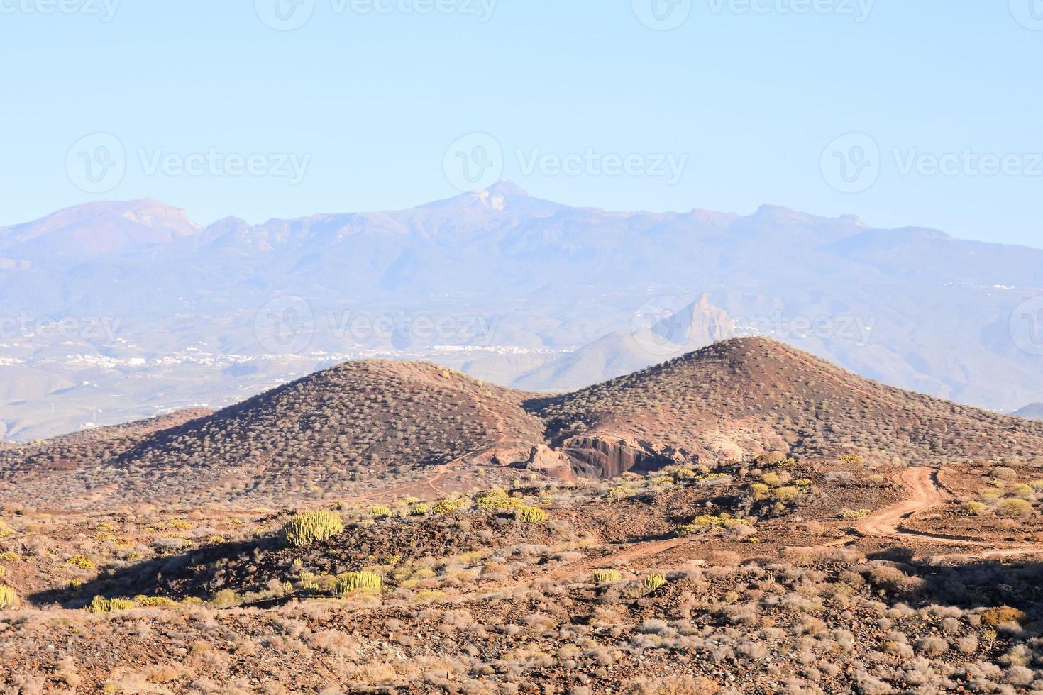 felslandschaft auf den kanarischen inseln foto