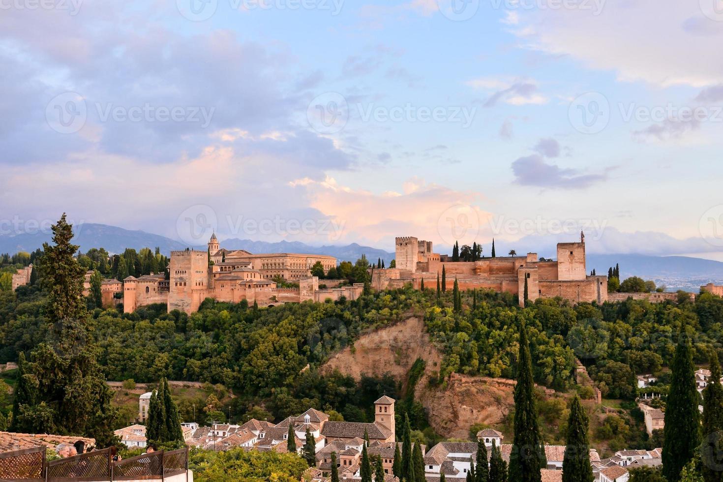 Blick auf Granada foto