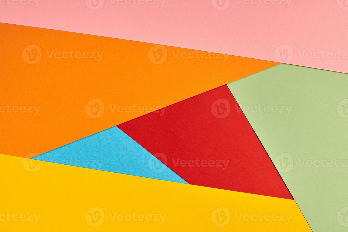 mehrfarbiger abstrakter Papierhintergrund foto
