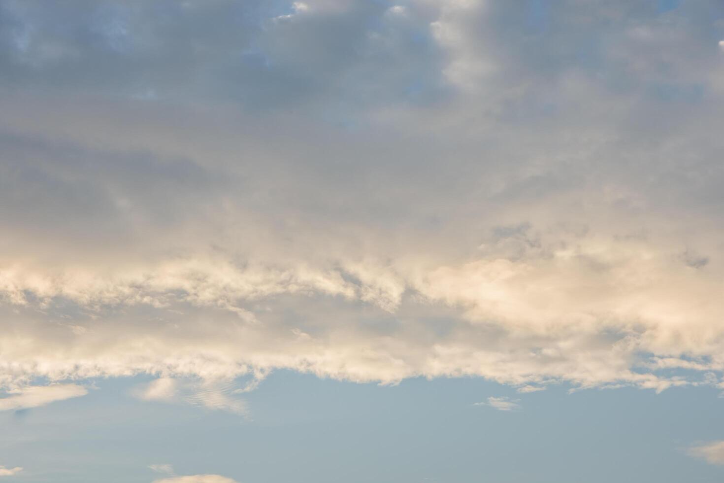 Himmel Hintergrund mit Wolken foto