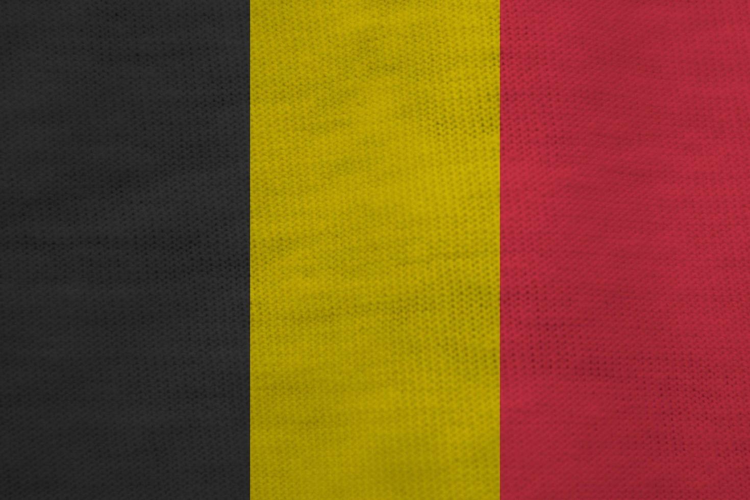 Textur der belgischen Flagge als Hintergrund foto